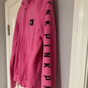 PINK zip up sweatshirt
